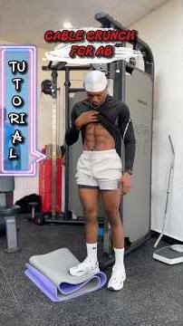 How to Perform Cable Crunch For ABs | Beginners Guide