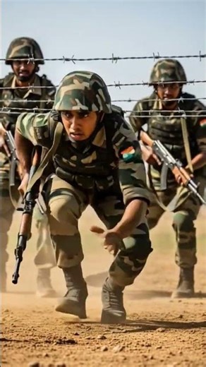Indian Army Soldiers in Intense Training | Realistic Military Drill 🇮🇳. army life. #army