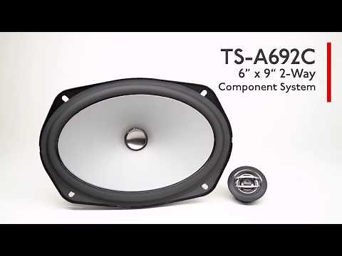 Pioneer TS-A692C - 6X9 Component Speaker Package Overview
