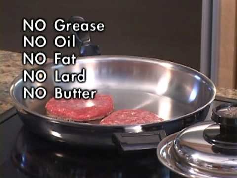 How to cook Hamburgers using your Americraft Waterless Cookware