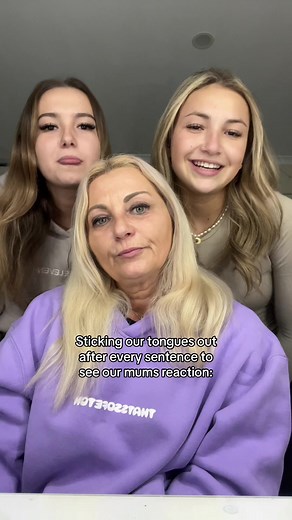 Tongue Out Challenge with Mom | Funny and Entertaining Moments