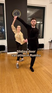 27K views · 2K reactions | Learn how to dance different variations of sliding doors in Rumba @n1kezze | Tatiana Seliverstova | Facebook