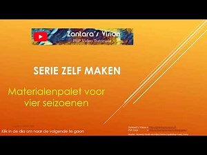 PSP - Serie Zelf maken: kleurenpalet