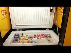 Vending machine fails to dispense ice cream
