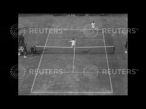 1955 USA: TENNIS: AUSTRALIA WINS DAVIS CUP: