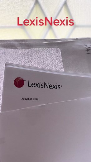 Let’s talk about LEXIS-NEXIS the data collection agency that ends up on your credit report they have everything on you get your report now!!!! So creepy. #lexisnexis #creditreport #datacollection #statuscorrection #socialsecurity #creditscore #datasecurity #authentication