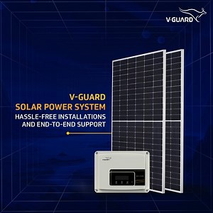 4.3K views · 55 reactions | Switch to a sustainable tomorrow with ease! V-Guard Solar Power Systems offer end-to-end support for a seamless transition. #VGuard #SolarPowerSystem #BetterTomorrow | V-Guard Industries Ltd. | Facebook