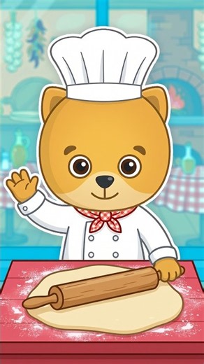 Pizza Game for Kids 🍕🇮🇹 | Cooking with Bimi & Charlie #gameplay