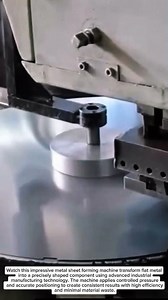 Amazing Metal Sheet Forming Machine Process | Precision Manufacturing Technology