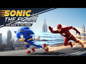 Sonic vs The Flash NYC Speed Challenge You WON'T Believe This Race