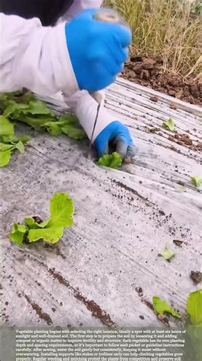 Planting Vegetables Made Easy: Tips for Healthy Growth #gardeningtips #farmwork