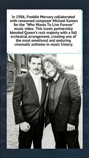 Freddie Mercury and Michael Kamen (1986) 🎥