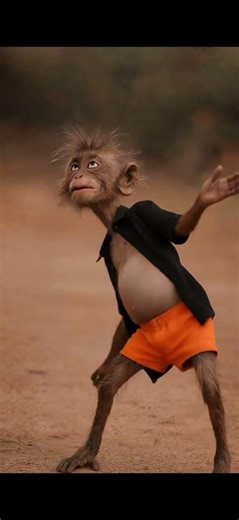 Spich değil işte! Affe am Tanzen 😂 #oyunhavası #sprich #affe #tanzen