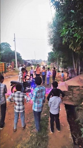 Public Reaction on Splendor Full Modified LED Light Look 😍🔥 | Superbike Vibes | #shorts #trending