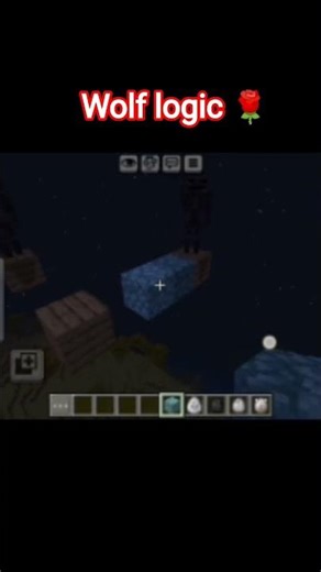 #minecraft wolf logic 🌹