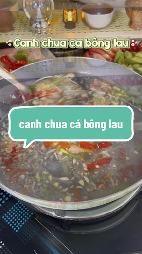 Canh chua cá bông lau – công thức và cách nấu nhanh