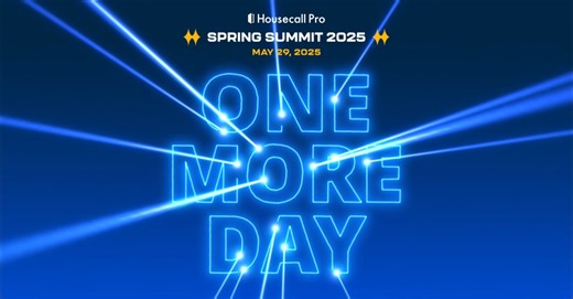 Housecall Pro Spring Summit 2025 is tomorrow! It’s almost time to dive into a full day of powerful insights, expert coaching, AI-driven tools, and the biggest product updates of the year—all built to help you win this busy season and beyond. Whether you're looking to grow, streamline, or scale, this virtual event is packed with real strategies for real results. Haven’t saved your spot yet? Register before it's too late: https://bit.ly/4izD3iy | Housecall Pro