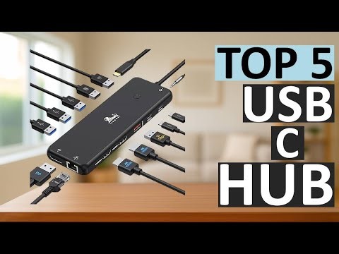 Top 5 Best USB-C Hubs in 2026 | Expand Ports, Fast Data & Power Delivery (USA)