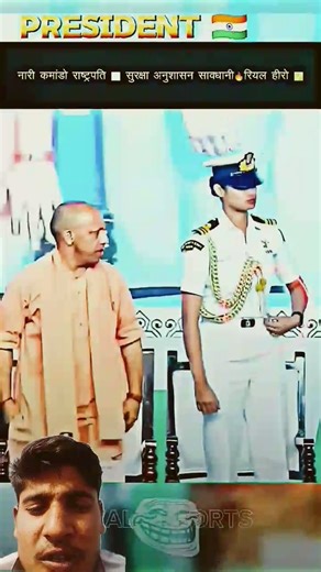 🎭-FIRST WOMEN ADC PRESIDENT MURMU SECURITY YASHVI .#trendingshorts #short 🎭🇮🇳