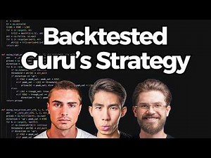 Backtested Trading Guru's Strategy : Here's the Truth