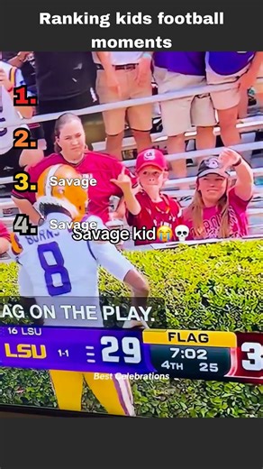 Ranking best kids nfl moments #funny #rankimprovement #funnyclips #viral #nfl #fyp