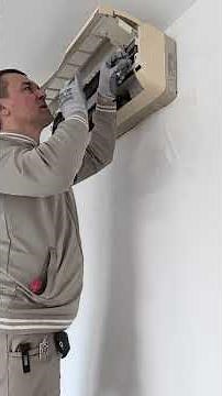 Panasonic Indoor Unit Removal | 23-Year-Old R22 Mini Split