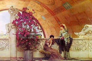 Unconscious Rivals | Alma-Tadema | Painting Reproduction