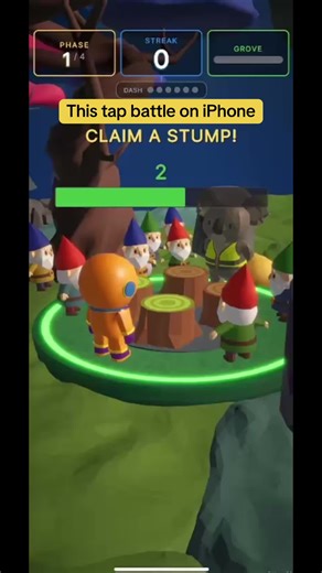 Intense Tap Battle Experience with Satisfying Relief