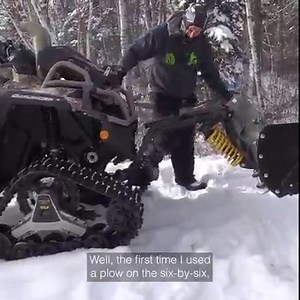 Apache Tracked Outlander 6x6 W/Alpine Flex Plow! | Ostacruiser