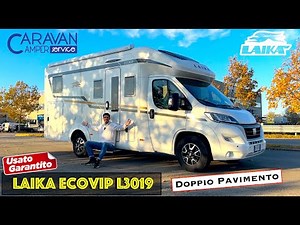 🌍Laika Ecovip L3019 - USATO ANNO 2022 CON DOPPIO PAVIMENTO !