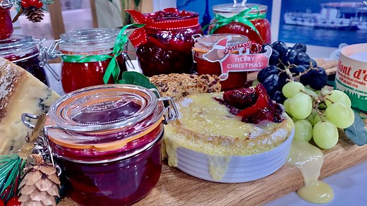 James Martin's cranberry sauce and chilli jam