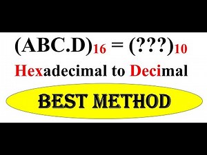 Hexadecimal to Decimal Conversion