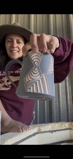 Why do we fire 2x? The first makes the pottery permanent and prepares the ware to receive the glaze. The second fuses the glaze to the pot and makes it able to hold water. It seals it with a glassy finish. But I suppose that you could do it all in one firing if you applied the glaze after bone dry and let it dry out again. Doing it that way feels a little risky to me. Any potters out there do only one firing?