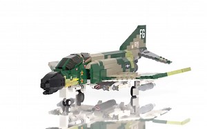 Brickmania F-4C Phantom II - Supersonic Jet Interceptor - 乐高 F-4鬼怪战机