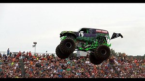 'Grave Digger' driver hurt in crash at monster truck rally