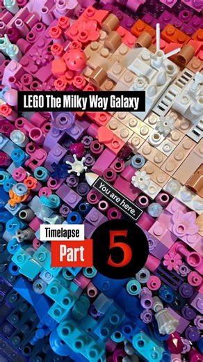 LEGO The Milky Way Galaxy Timelapse 05