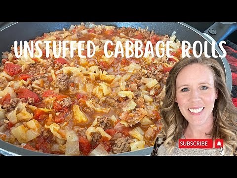 How to Make DESTROYED Cabbage Rolls | Easy UNSTUFFED Cabbage Rolls