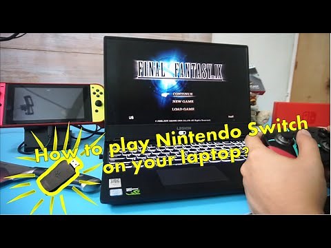 Genki Shadowcast - How to play Nintendo Switch on your laptop ?