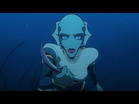 Nina Mazursky (DCU) Powers and Fight Scenes - Creature Commandos