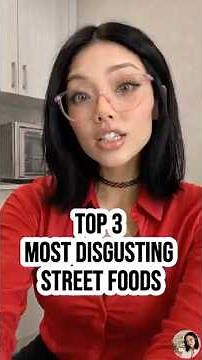 3 Weirdest Exotic Foods You Won't Believe Exist 🤢#shorts #streetfood #disgustingfood