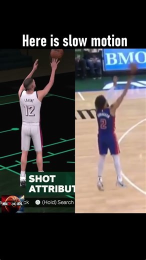 CADE CUNNINGHAM JUMPSHOT IN 2K26 VS REAL LIFE! IS IT REALISTIC? #NBA2K26