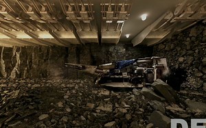 煤矿展厅cave沉浸式片源 特种电影数字内容制作 沉浸式数字影片视频内容制作 五折幕五面屏幕视频内容定制