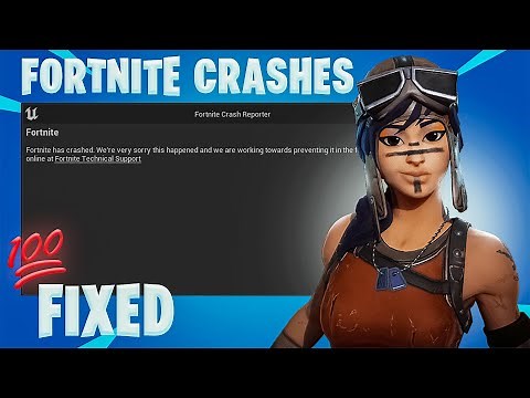 how to fix Fortnite crash on pc ✅ | Fortnite crash reporter fix 2024 updated