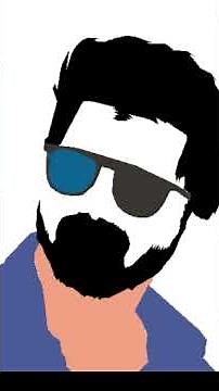 MAKING VIJAY AND RDJ USING PYTHON SKETCHPY AND TURTLE I NotCoderAyaan