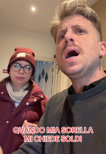 Quando mia sorella mi chiede soldi