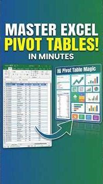 Excel Pivot Table for Big Data Analysis – Fast & Easy