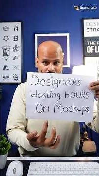 I Made 12 Mockups in 25 Minutes (Design Hack) #logodesign #mockup