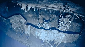 Incredible first look at WW2 aircraft carrier's rusting wreck 17,000ft under