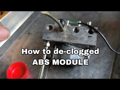 How to de-clogged ABS MODULE | Tireman PH