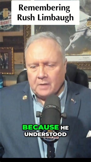 He loved this country with all his heart, defended founding principles, the people elites looked down on, the nuclear family, free enterprise, the military, and the unborn. He proved conservatism is joyful, optimistic, and the path to wonder, joy, and meaning. #rushlimbaugh #america #usa #TheRightSide #reelsfypシ #wonder #joy #meaning | Doug Billings